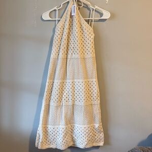NWT old navy crochet halter dress